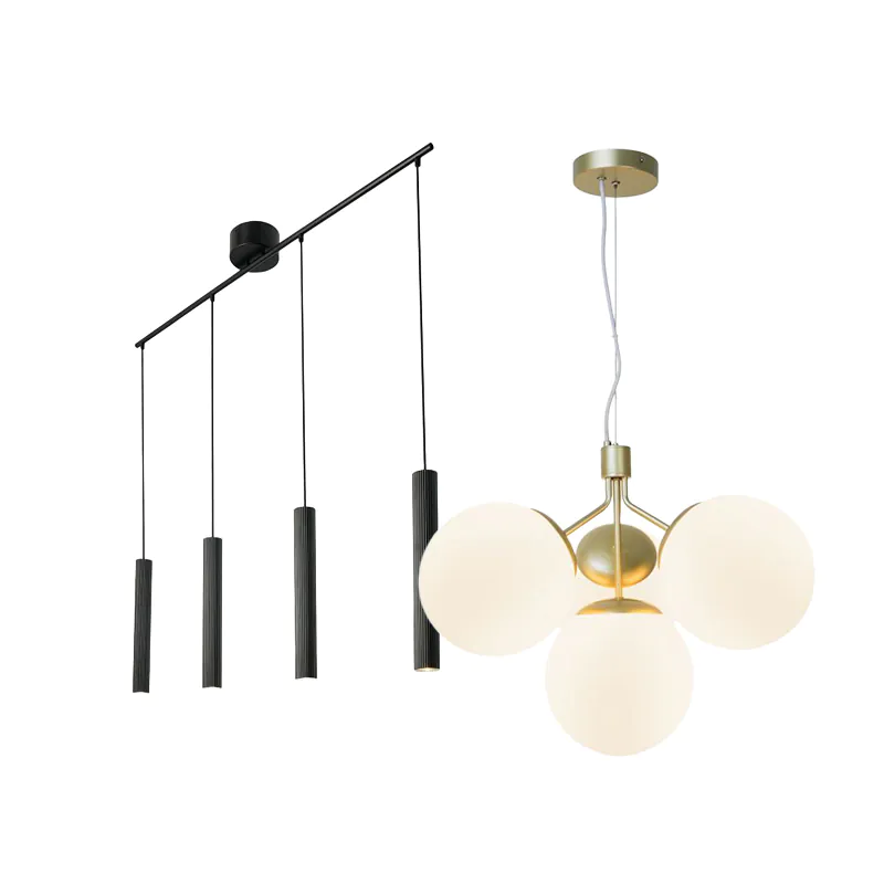 Pendel med 4 lamper