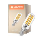 Ledvance LED Spesiell E14 Filament Klar 5.9W 806lm - 827 Ekstra Varm Hvit | Erstatter 60W
