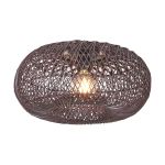 Good&Mojo Taklampe Arizona Rattan Burgundy S | Egnet for 1x E27 
