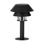 Eglo Sokkelampe Chiappera Stål Svart | 800mm - IP54 - Egnet for 1x E27