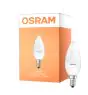 Osram LED E14 Mignon Matt 5W 250lm - 827 Ekstra Varm Hvit | RGBW - Dimbar - Fjernkontroll - Erstatter 40W