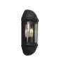 Ansell LED Veggbelysning Latina Halv Lantern svart - Egnet til E27 Opptil 42W | IP65