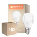Fordelspakning 10x Ledvance Classic LED E14 Pære matt 4.9W 470lm - 827 ekstra varm hvit | dimbar - erstatter 40W