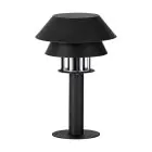 Eglo Sokkelampe Chiappera Stål Svart | 800mm - IP54 - Egnet for 1x E27